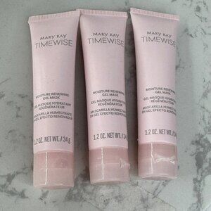 Mary‎ Kay Timewise Moisture Renewing Gel Mask 1.2 Oz X 3 Tubes Travel Mini NWOB